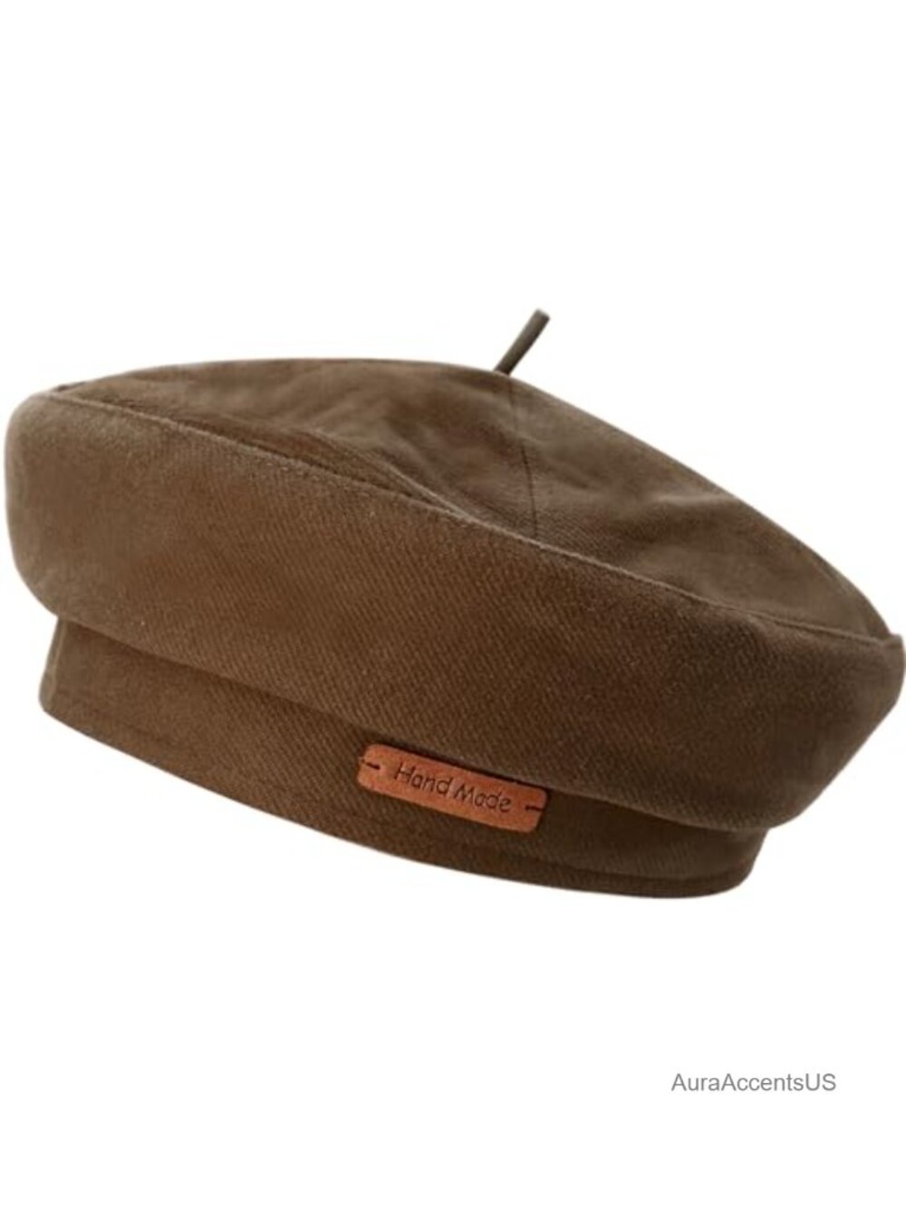 Solid Color French Beret Hat for Women - Classic Artist Cap, Lightweight